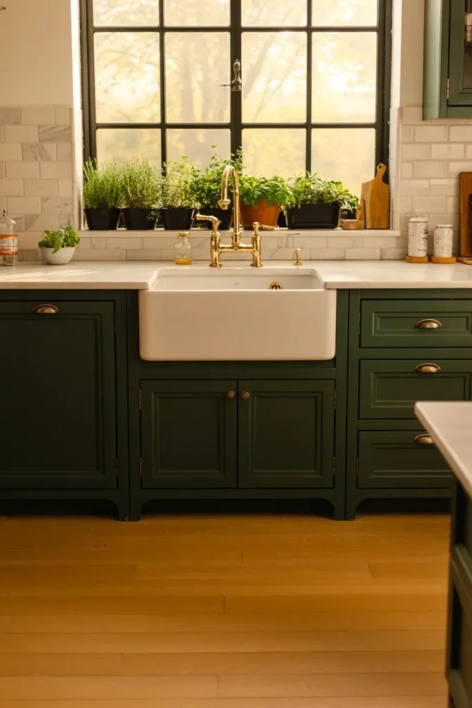 White Farmhouse Sink