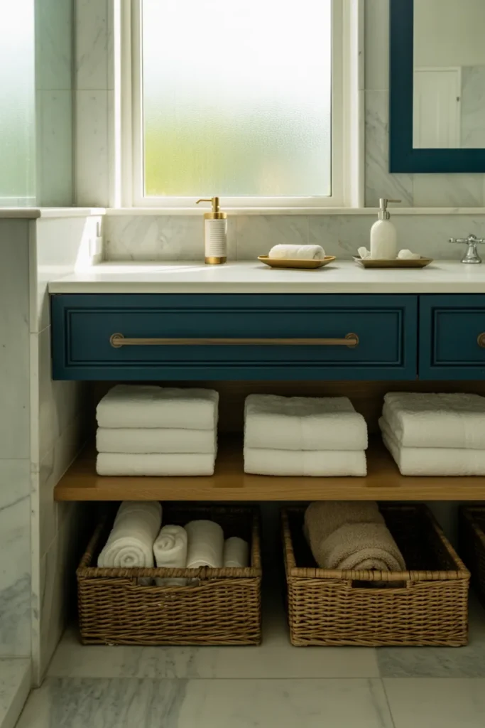 White Linen Towels