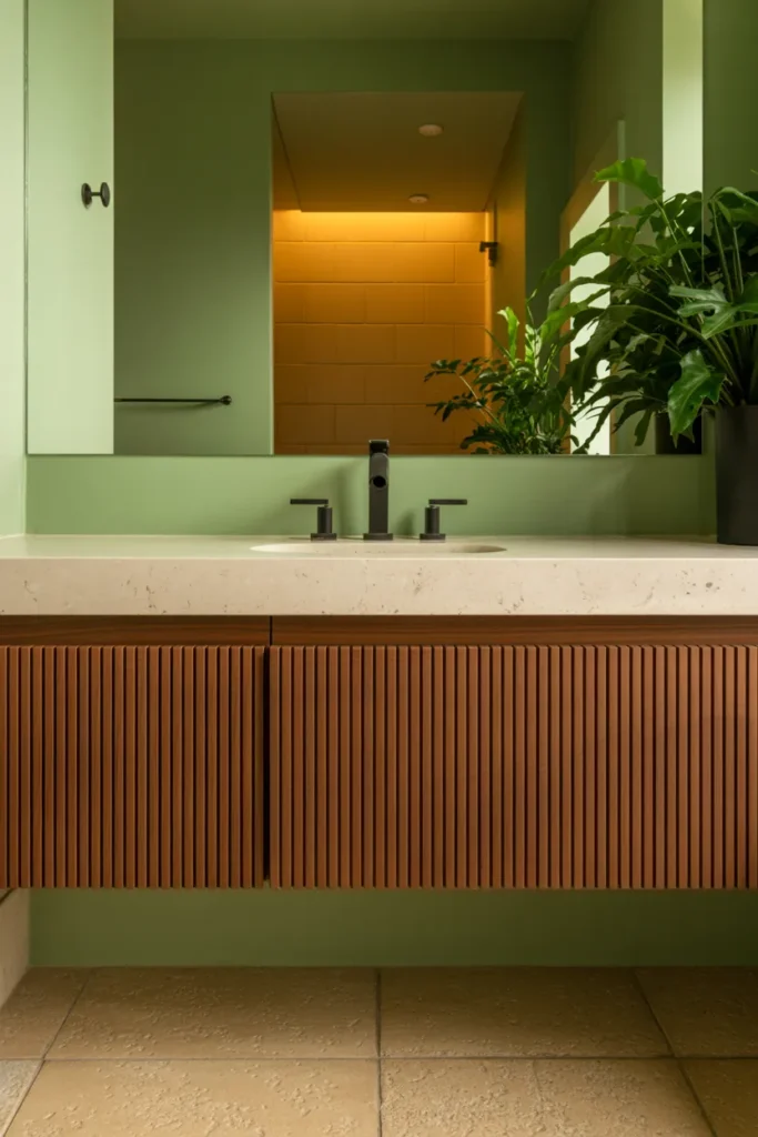 Wood Slat Accent