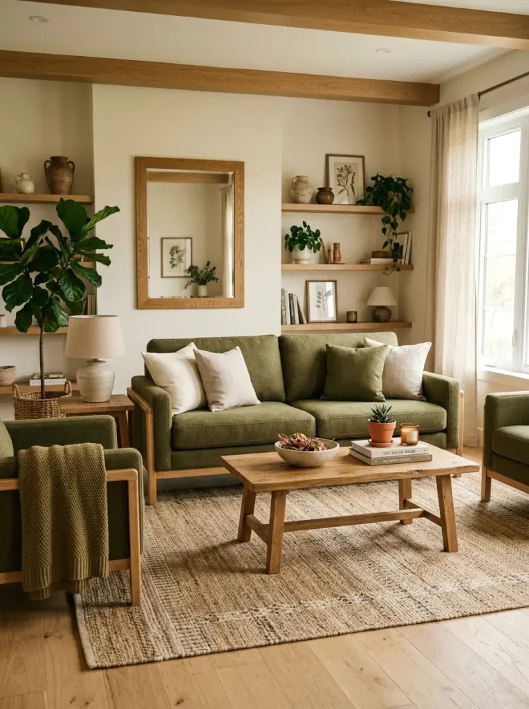 Wood and Olive Combo