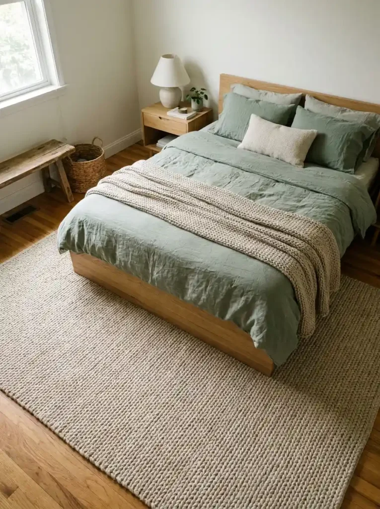 Woven Beige Rug
