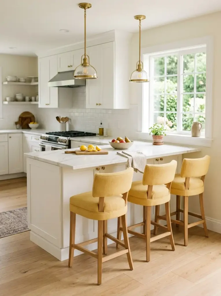 Yellow Bar Stools