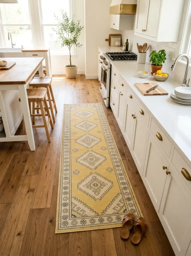 Yellow Kitchen Rug