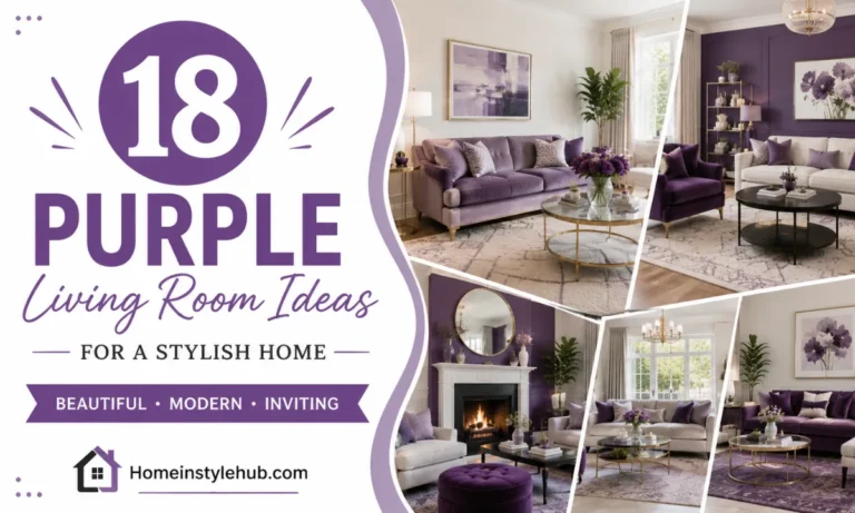 18 Purple Living Room Ideas for a Stylish Home