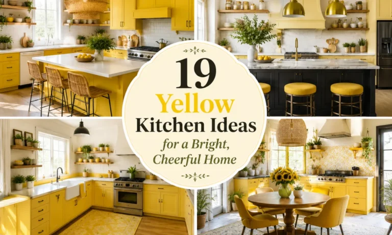 19 Yellow Kitchen Ideas for a Bright, Cheerful Home