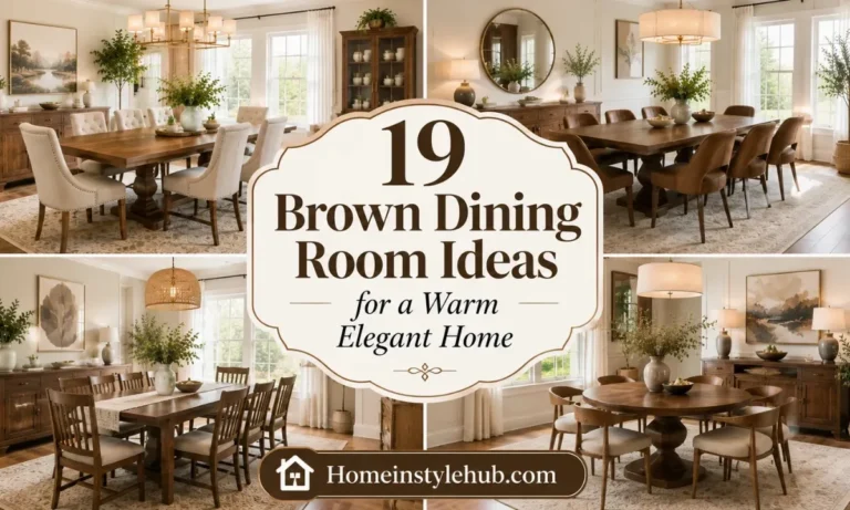 20 Chocolate Brown Sofa Living Room Ideas You'll Love